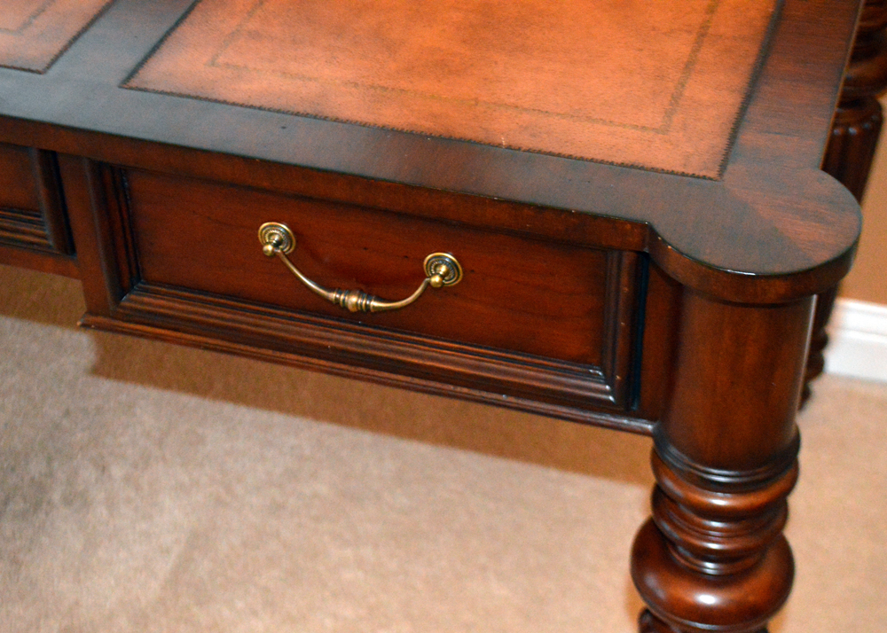 Edwardian-Style Ethan Allen Writing Desk