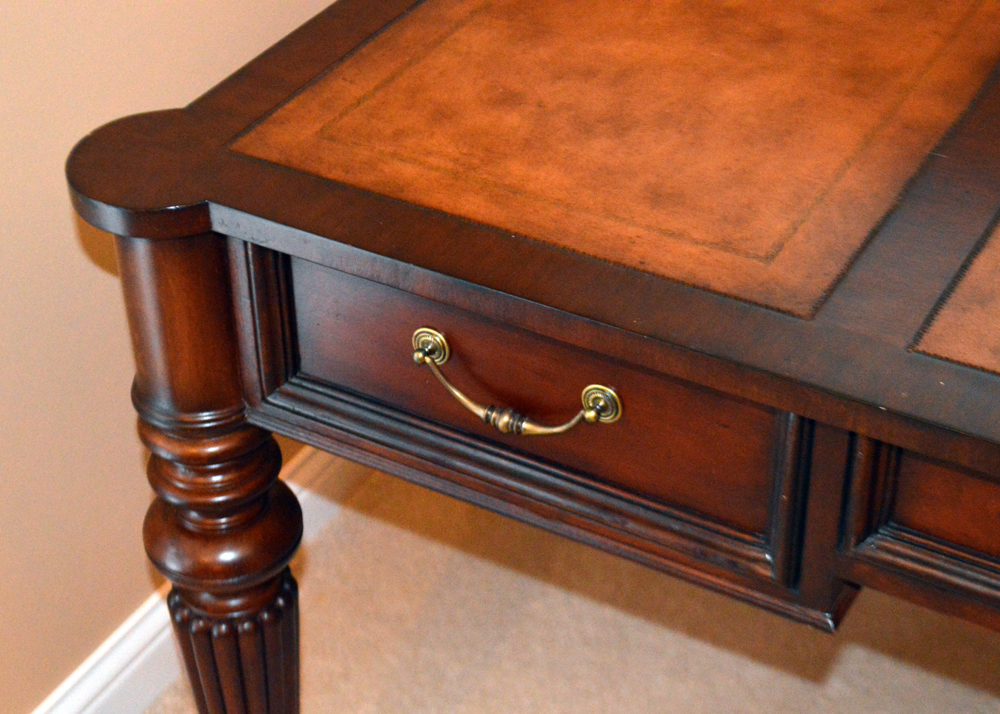 Edwardian-Style Ethan Allen Writing Desk