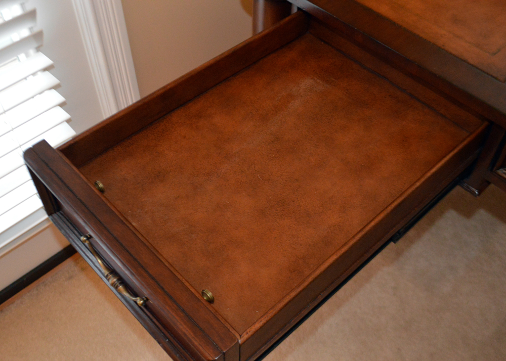Edwardian-Style Ethan Allen Writing Desk