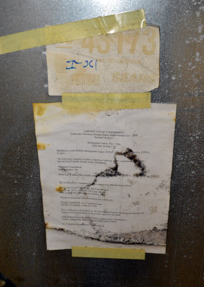 Gladiator Refrigerator by Whirlpool