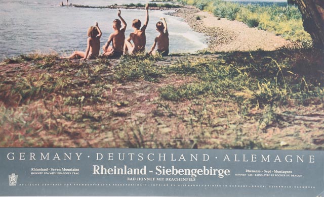 Five Original 1960s International Travel Posters