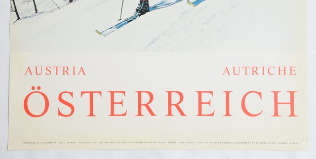 Five Original 1960s International Travel Posters