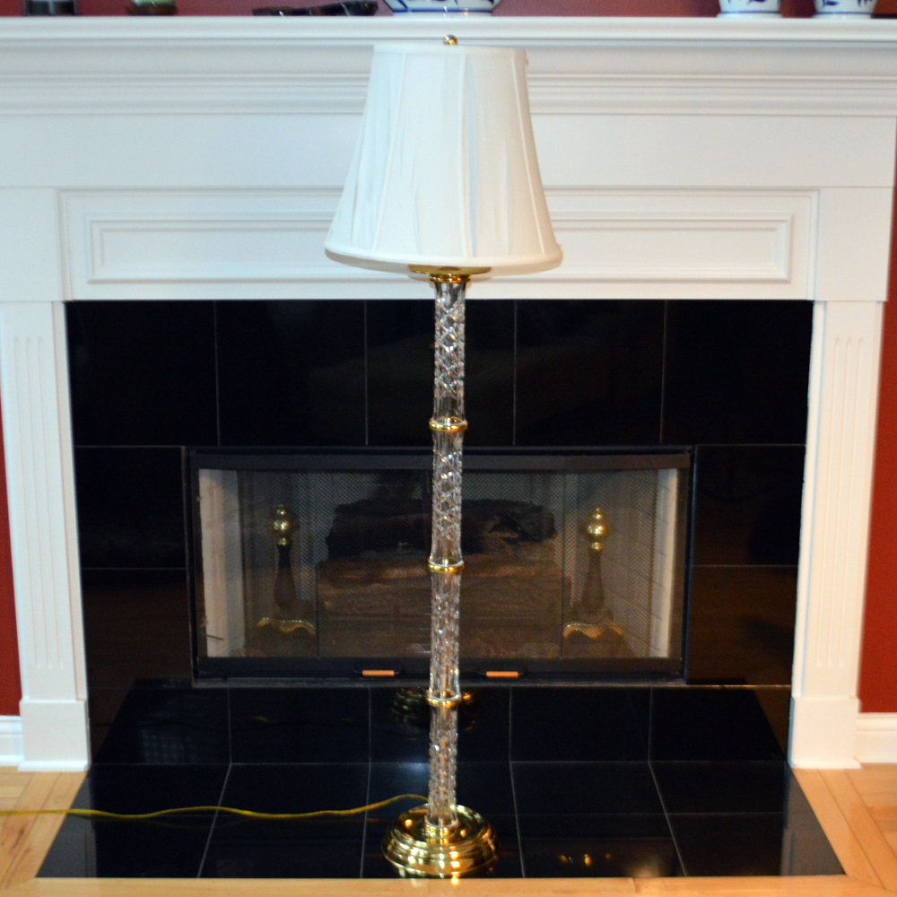 Waterford Crystal "Kinsale" Floor Lamp