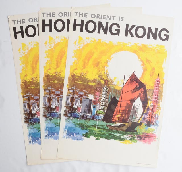 Ten Original 1950s and 60s International Travel Posters