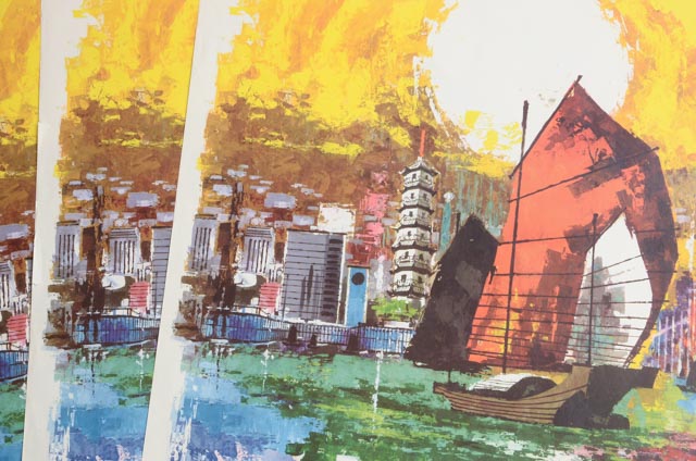 Ten Original 1950s and 60s International Travel Posters