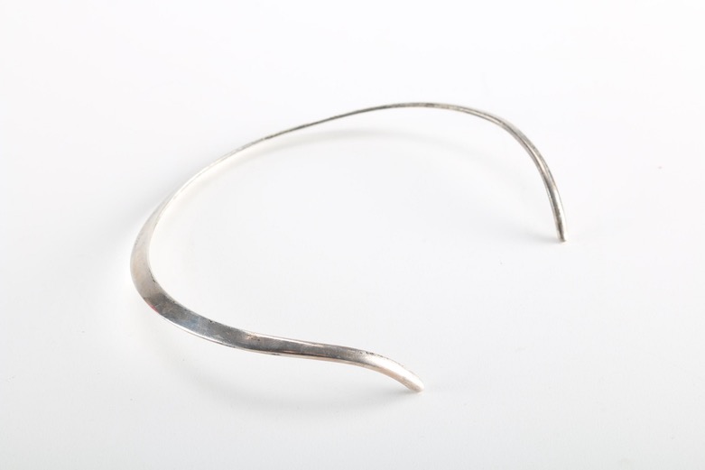Sterling Collar Necklace and Cuff Bracelet