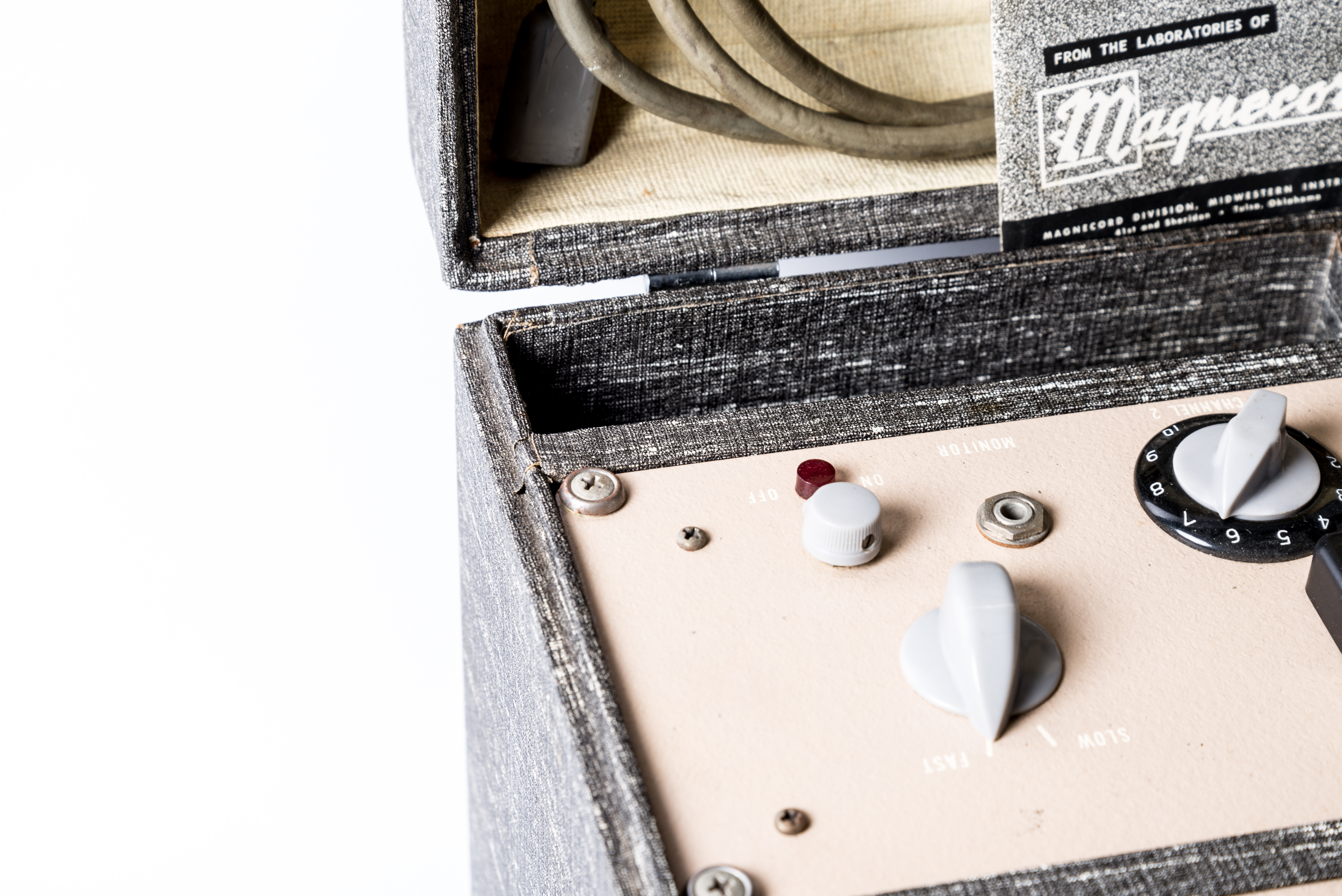 Vintage Magnecordette Reel to Reel Stereo