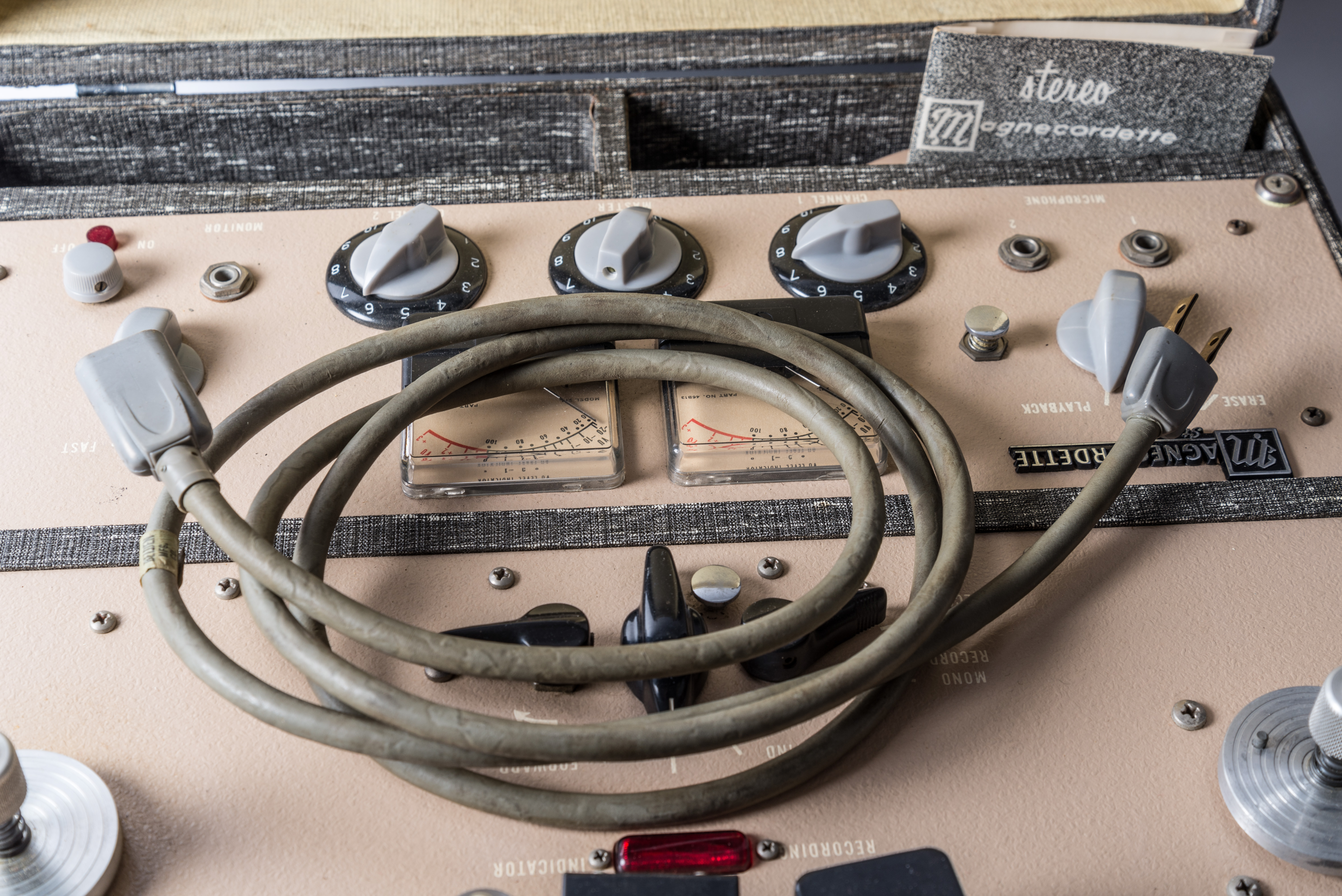 Vintage Magnecordette Reel to Reel Stereo