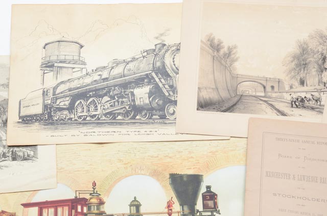 Collection of Train-Related Ephemera