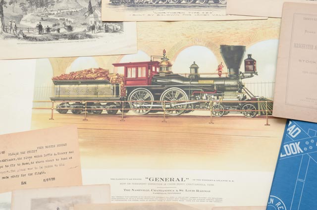 Collection of Train-Related Ephemera