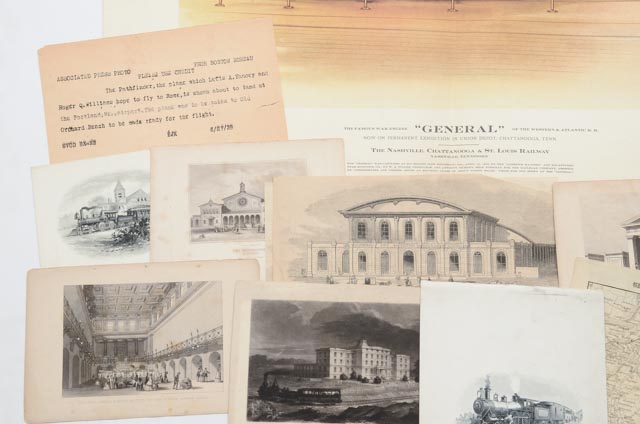 Collection of Train-Related Ephemera