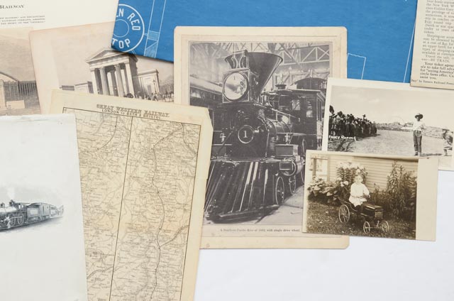 Collection of Train-Related Ephemera
