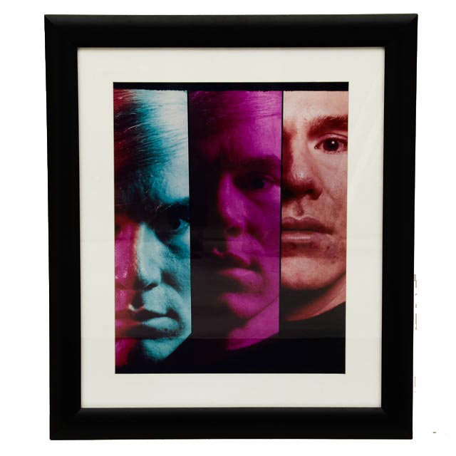 Philippe Halsman Original Chromogenic Color Photograph of Andy Warhol