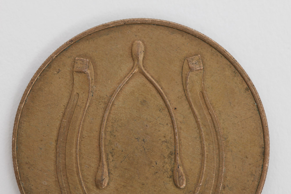 Café El Pico Brass Good Luck Token