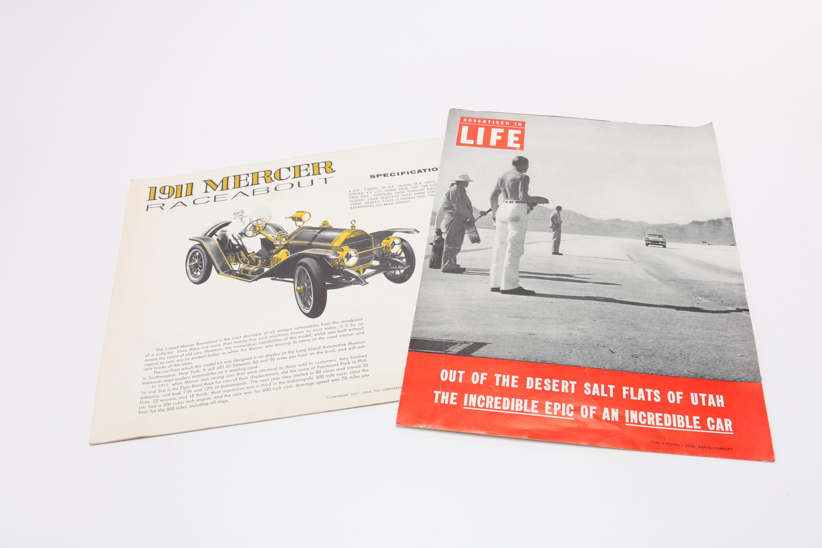 Mid- to Late 1950s Ford Sales Literature