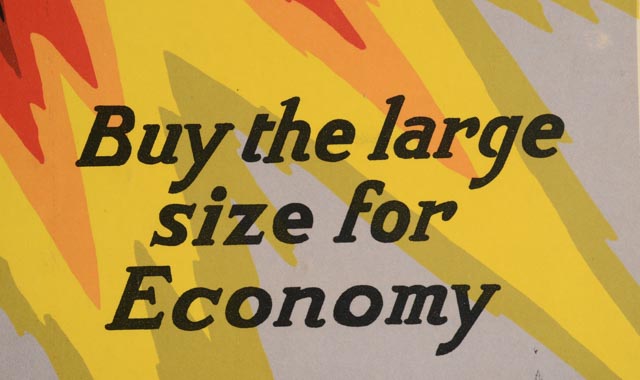 Original 1920s Color Lithographic Advertising Poster for Drucker's Revelation for Teeth and Gums