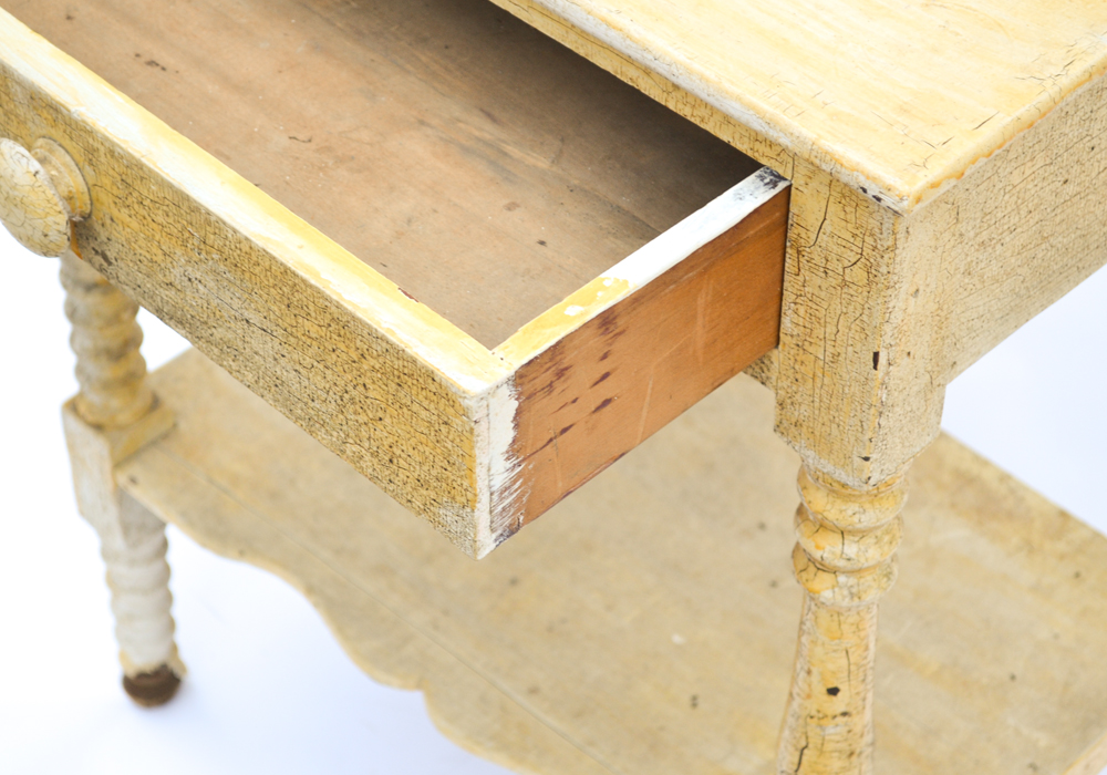 Vintage Painted Nightstand