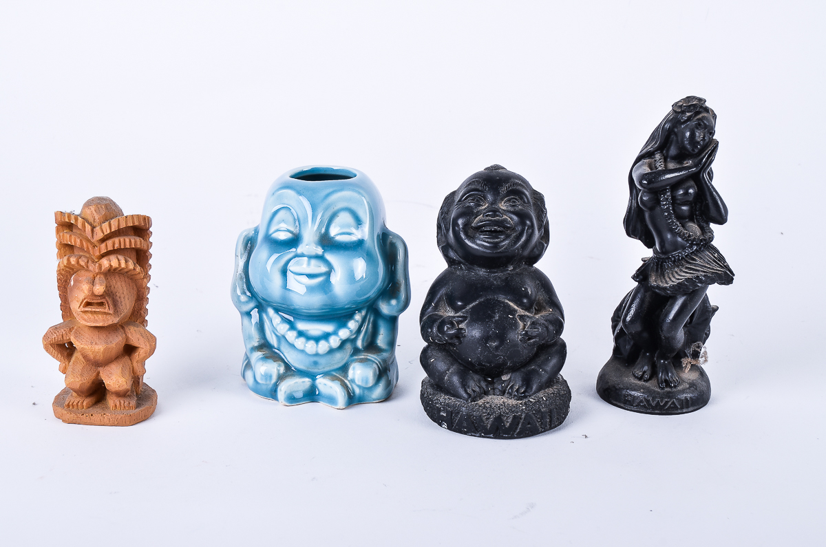 Collection of Polynesian Figurines