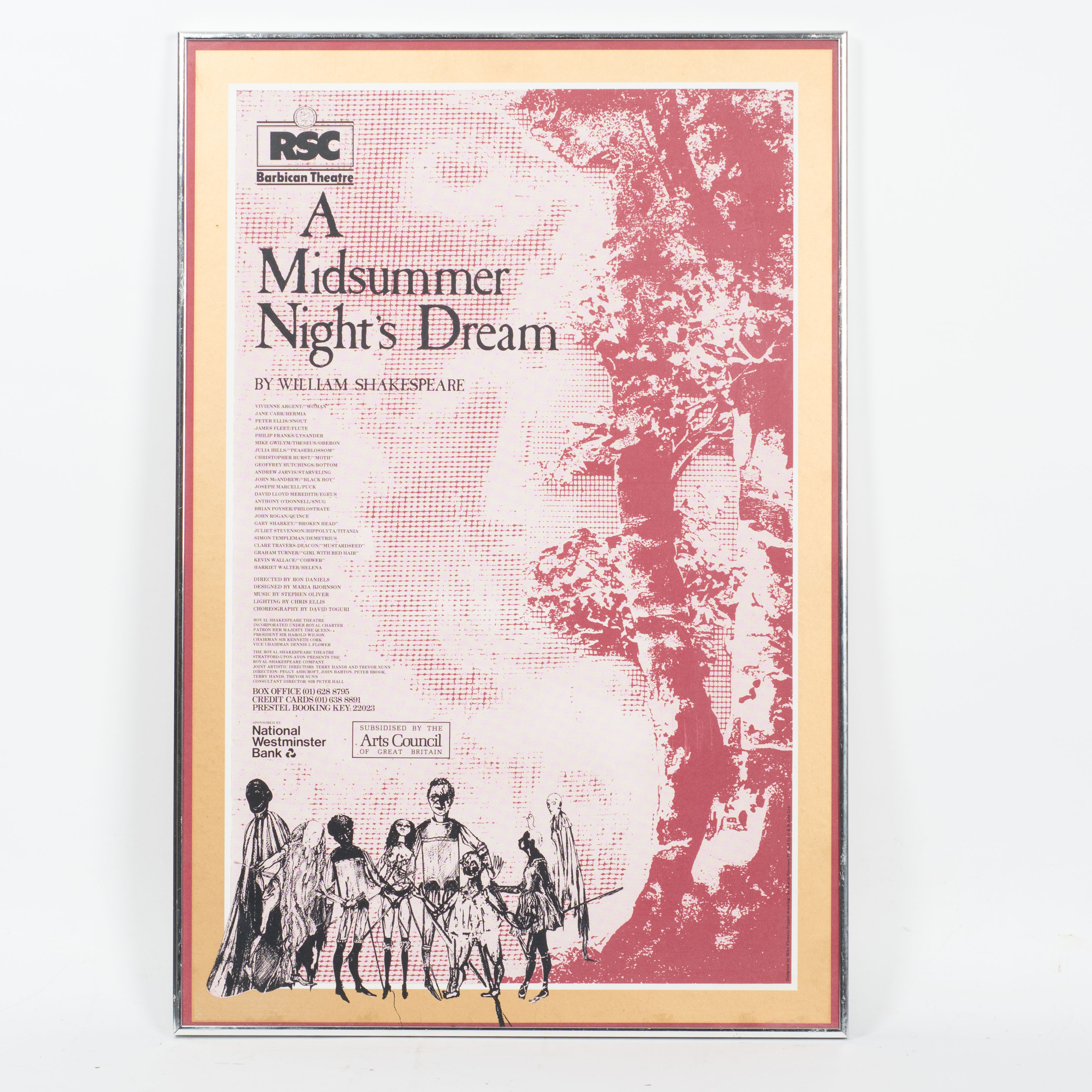 Group of Royal Shakespeare Company Theatre Posters