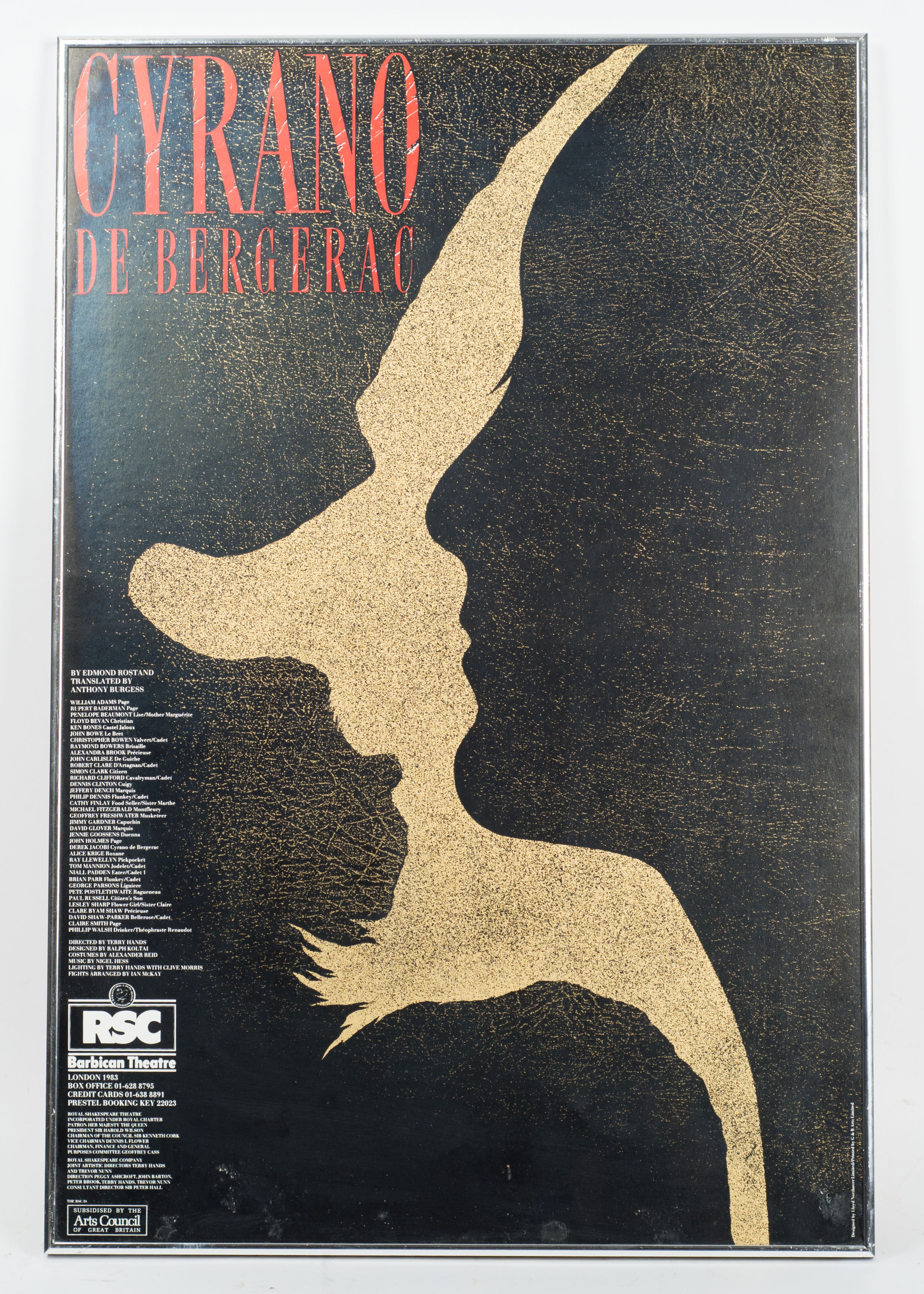 Group of Royal Shakespeare Company Theatre Posters