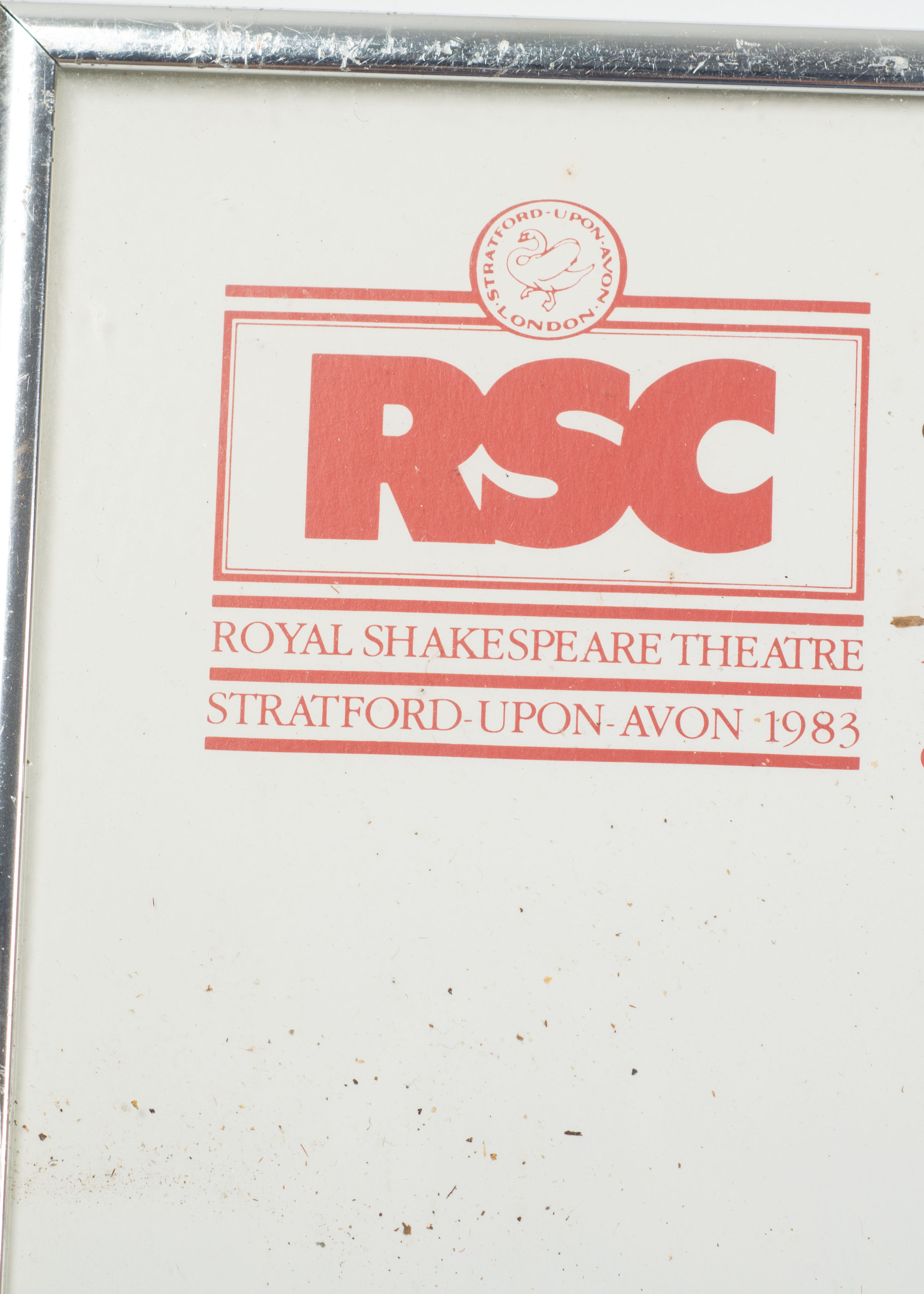 Group of Royal Shakespeare Company Theatre Posters