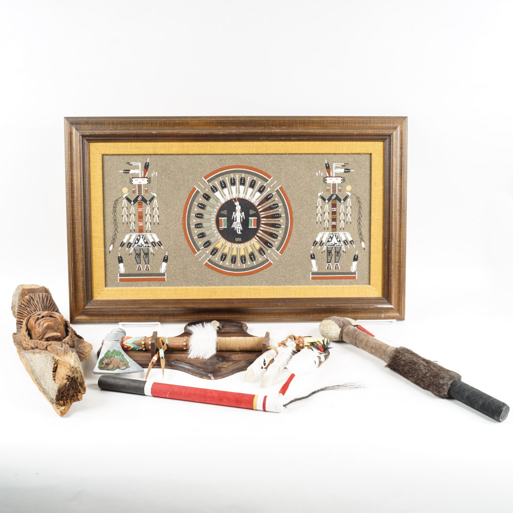 Native American Style Wall Decor and Decorative Items