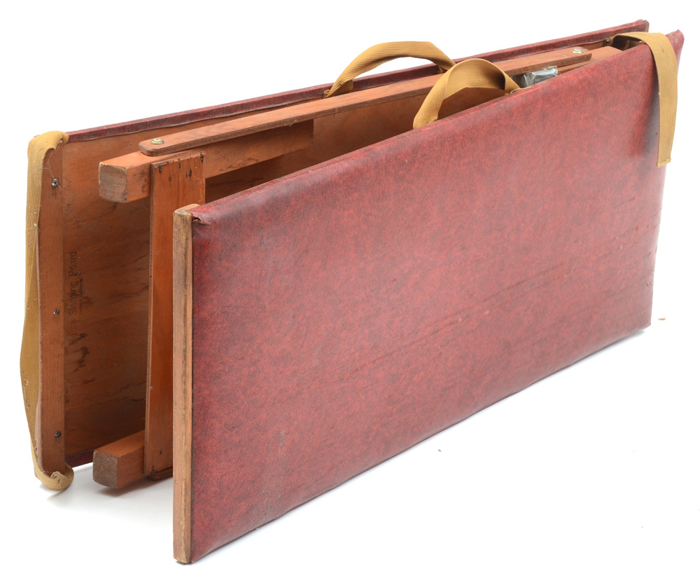 Wooden Slanted Exercise Board with Vinyl Padding