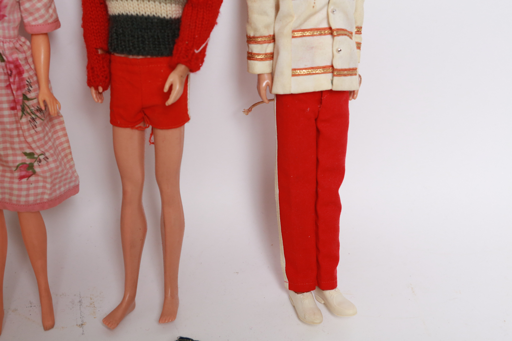 Collection of Vintage Mattel Barbie Dolls
