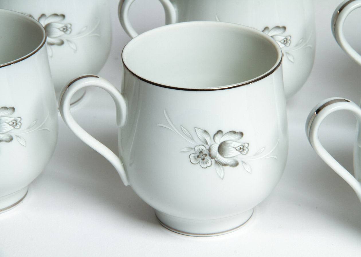 87-Piece Sango "Morena" Fine China Dinner Service Set