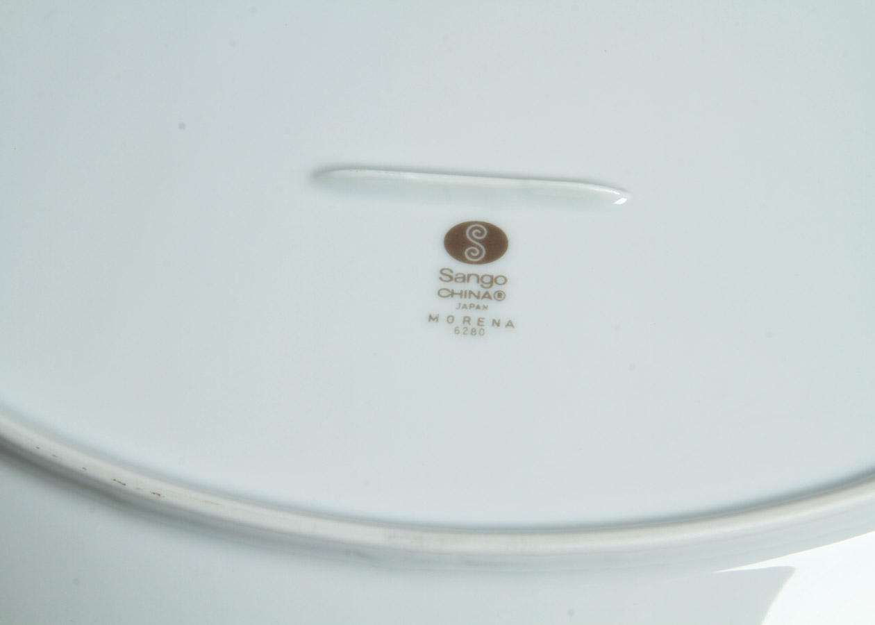 87-Piece Sango "Morena" Fine China Dinner Service Set
