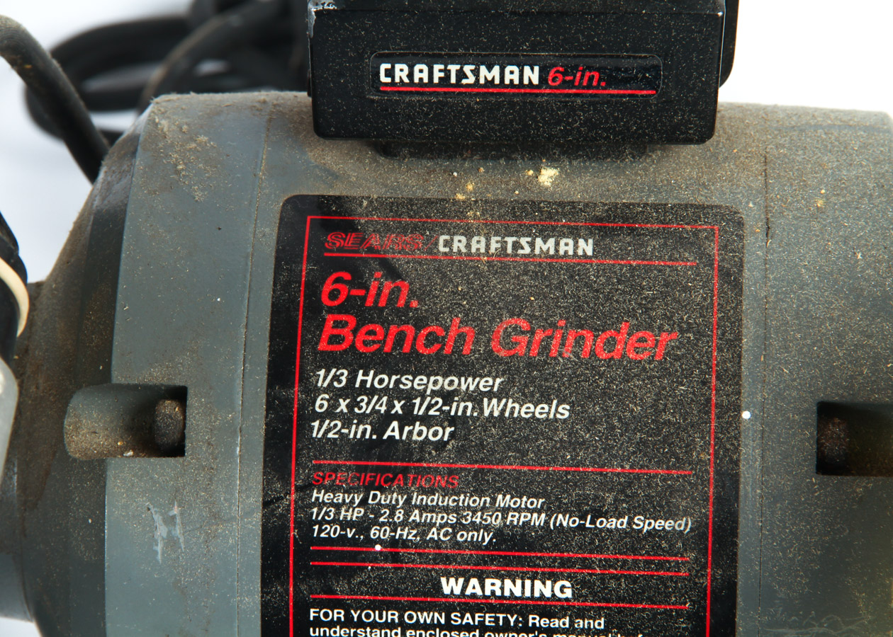 Craftsman 6-Inch Bench Grinder