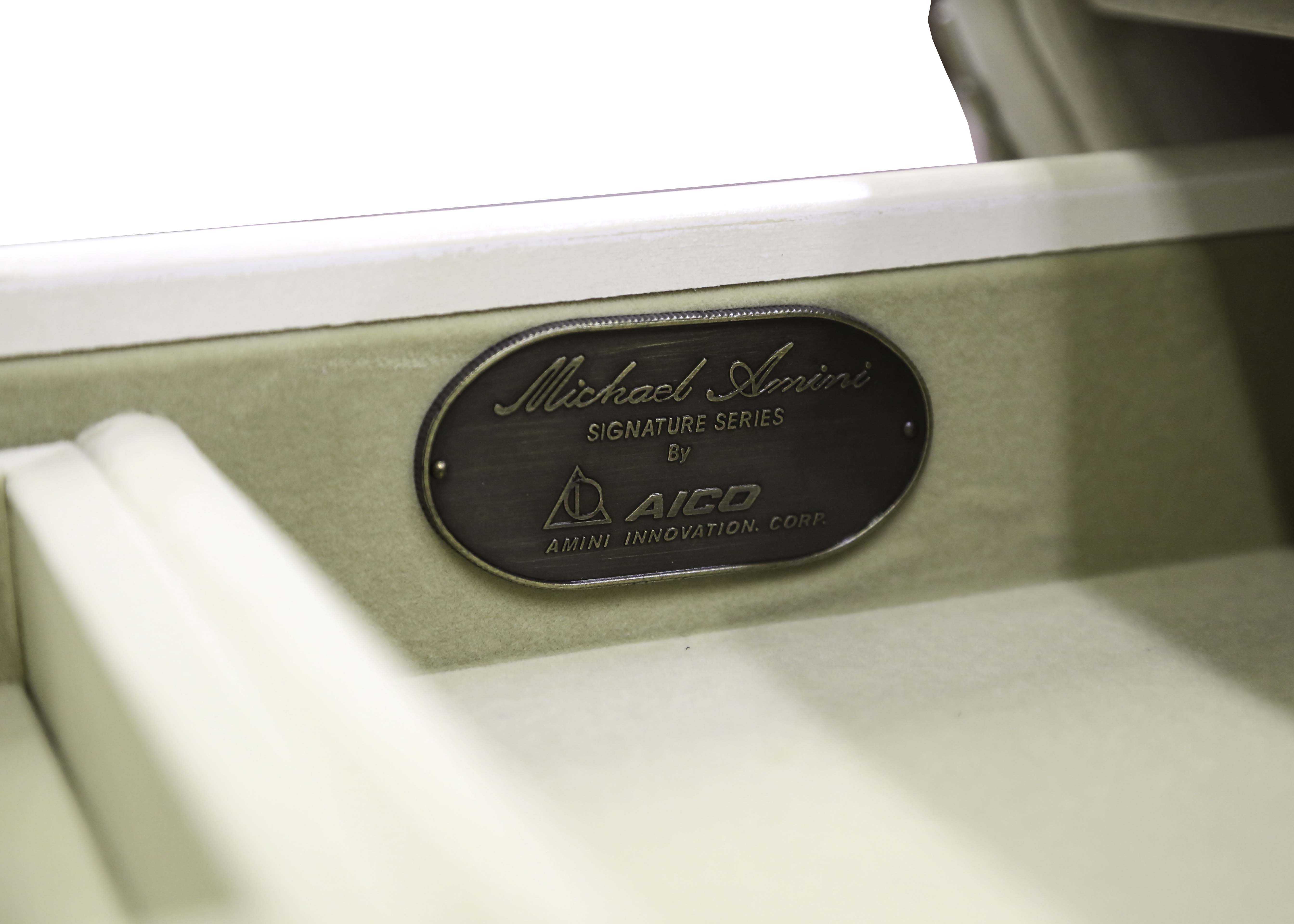 Michael Amini "Lavelle Blanc" French Inspired Nightstand