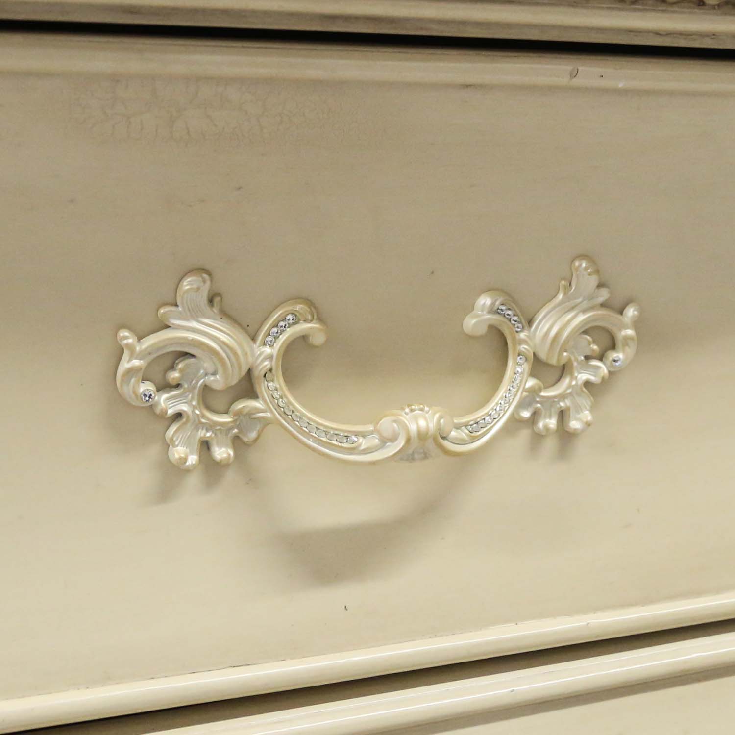 Michael Amini "Lavelle Blanc" French Inspired Nightstand