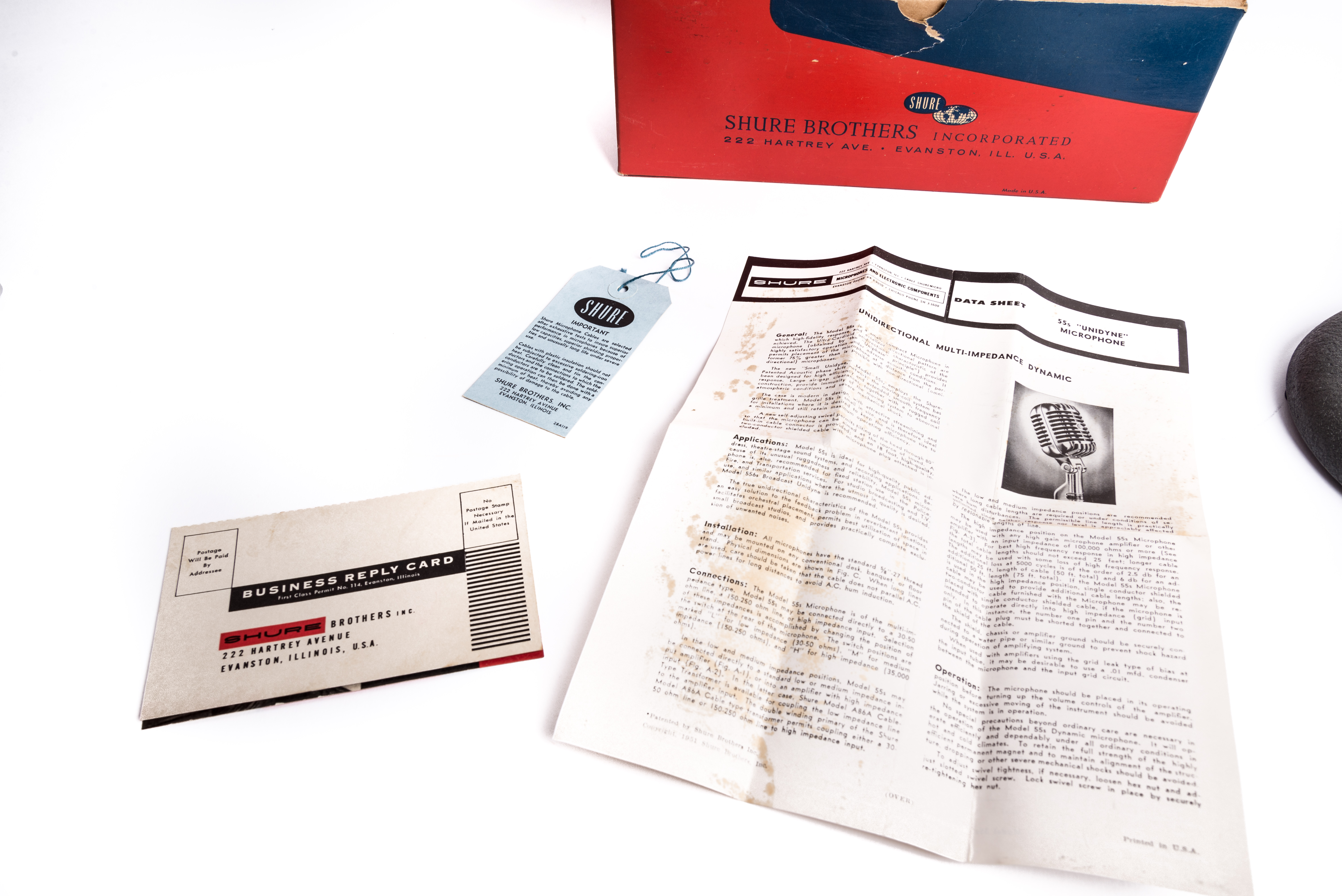 Shure 55S "Unidyne" Microphone