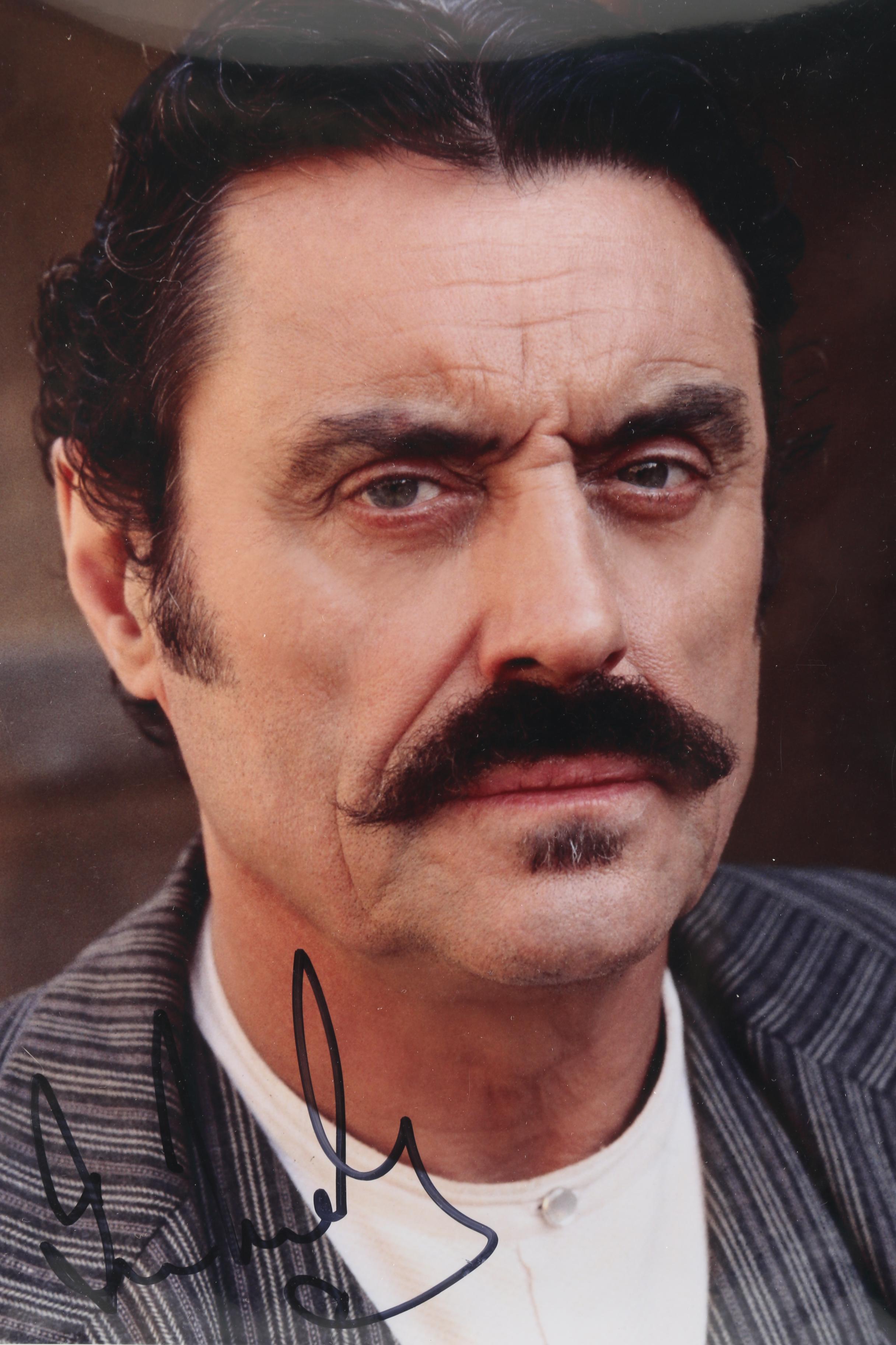 Ian McShane Autographed Photo