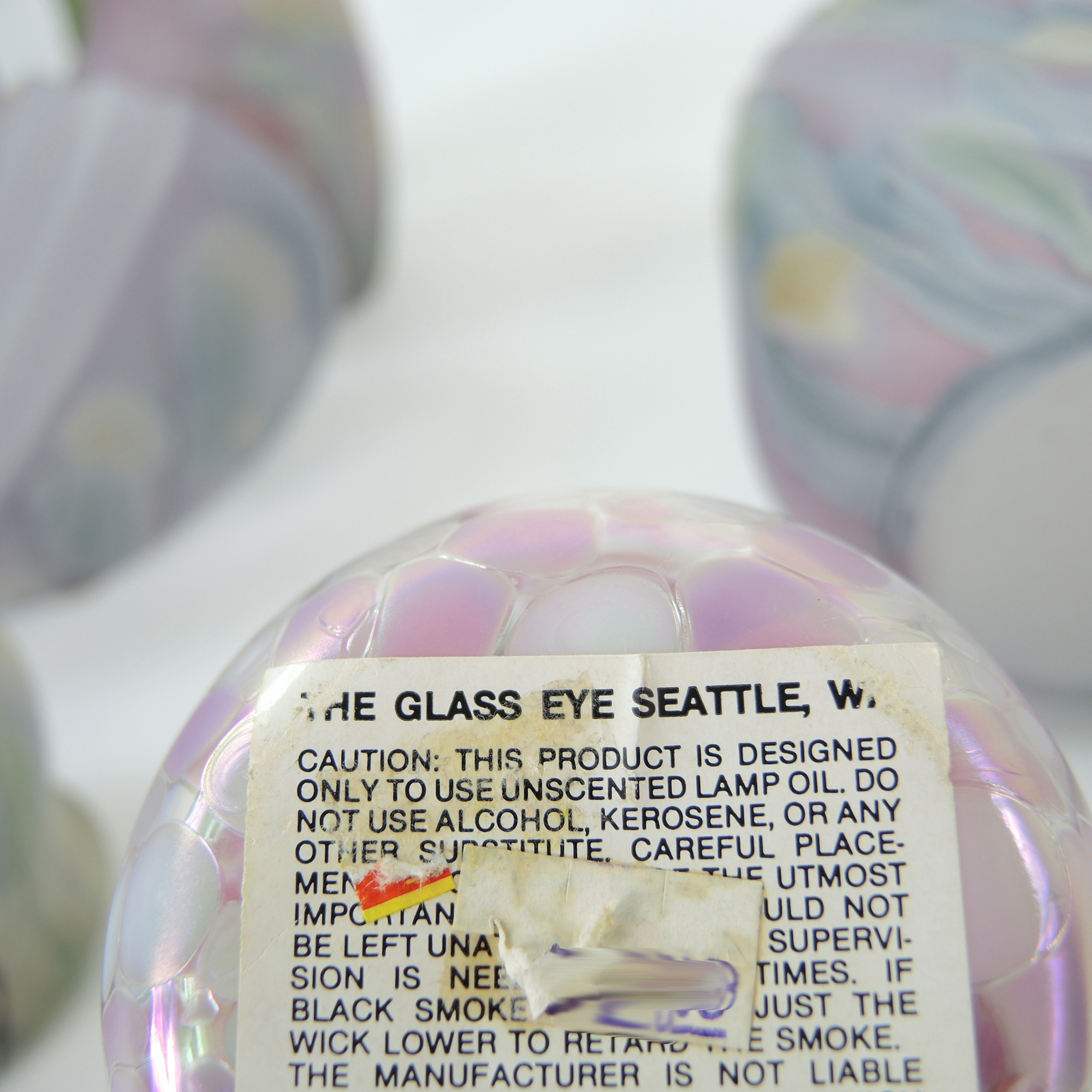 Hand Painted Rueven Nouveau Art Glass and More