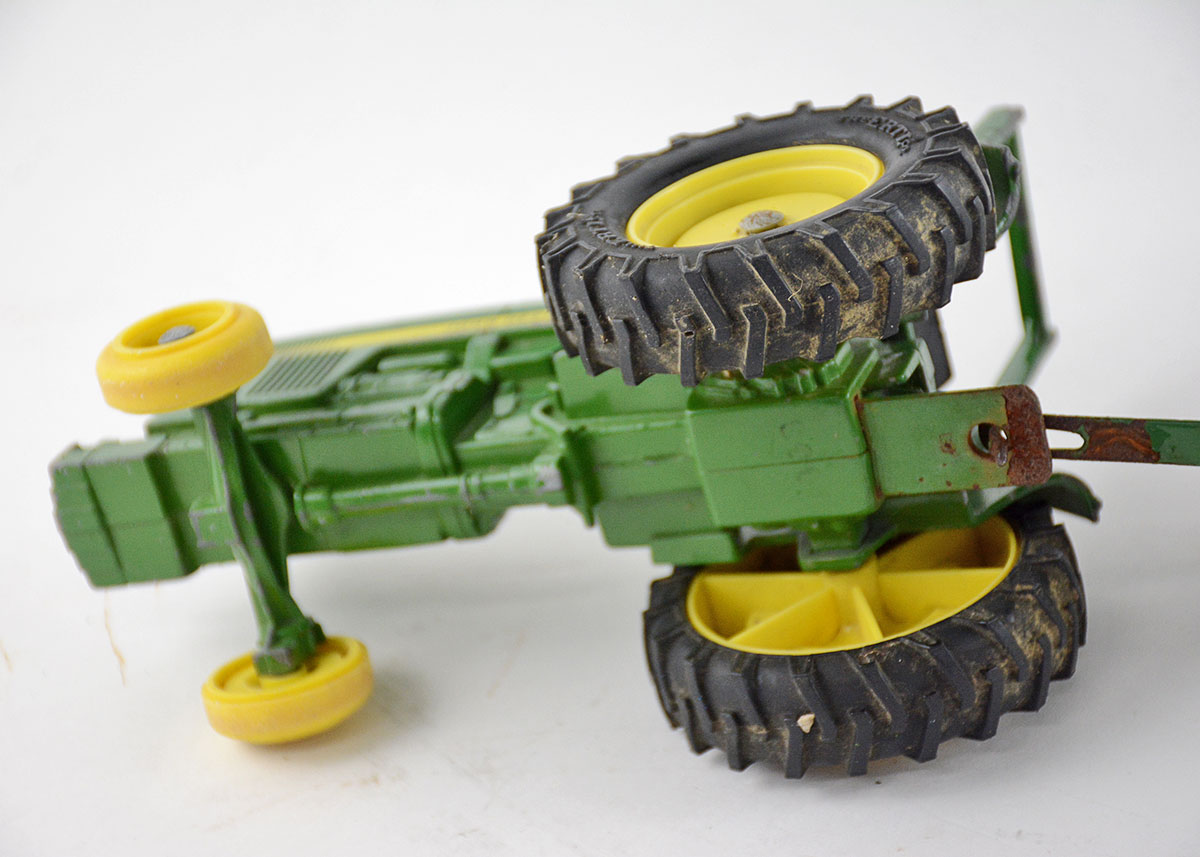 Vintage Ertl Die-Cast John Deere and Ford Tractors