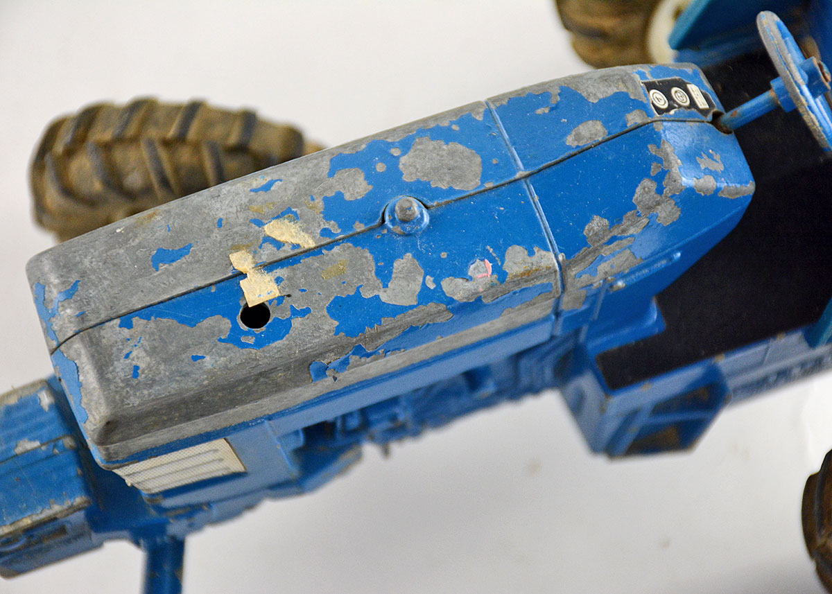 Vintage Ertl Die-Cast John Deere and Ford Tractors