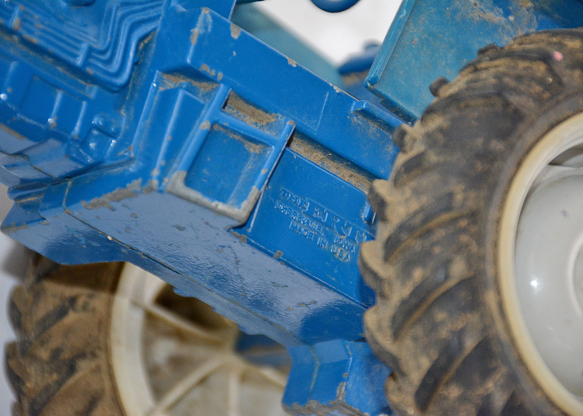 Vintage Ertl Die-Cast John Deere and Ford Tractors