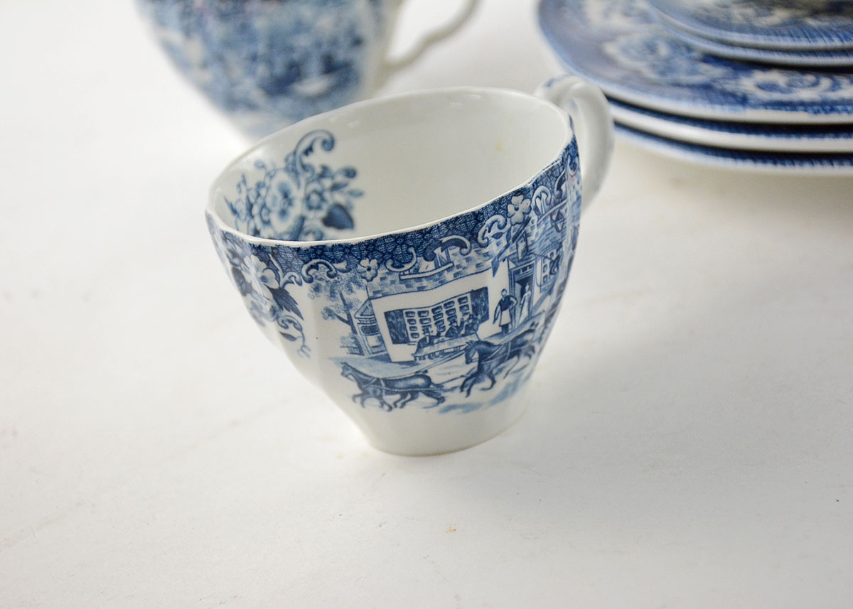 Johnson Bros "Coaching Scenes" and Other English Stoneware