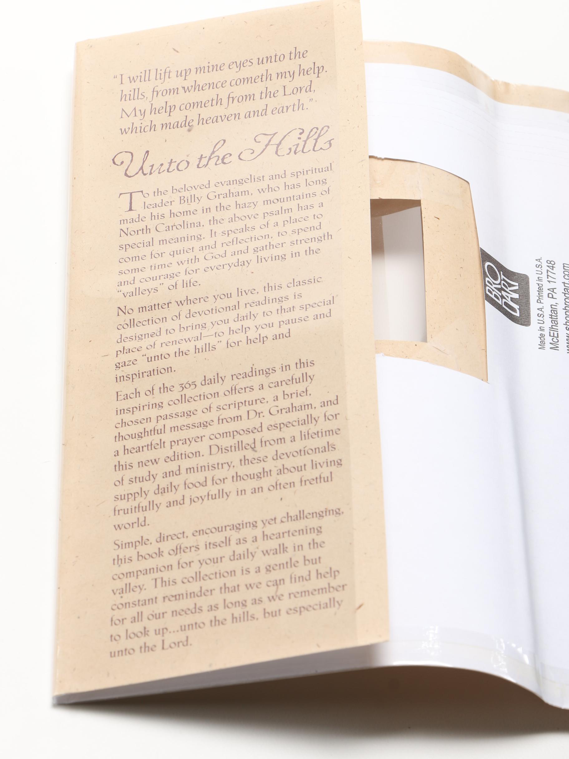 Signed Billy Graham Books