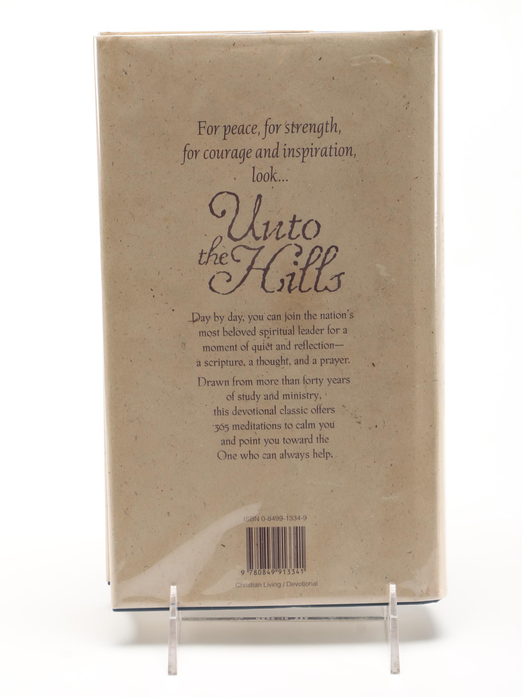 Signed Billy Graham Books