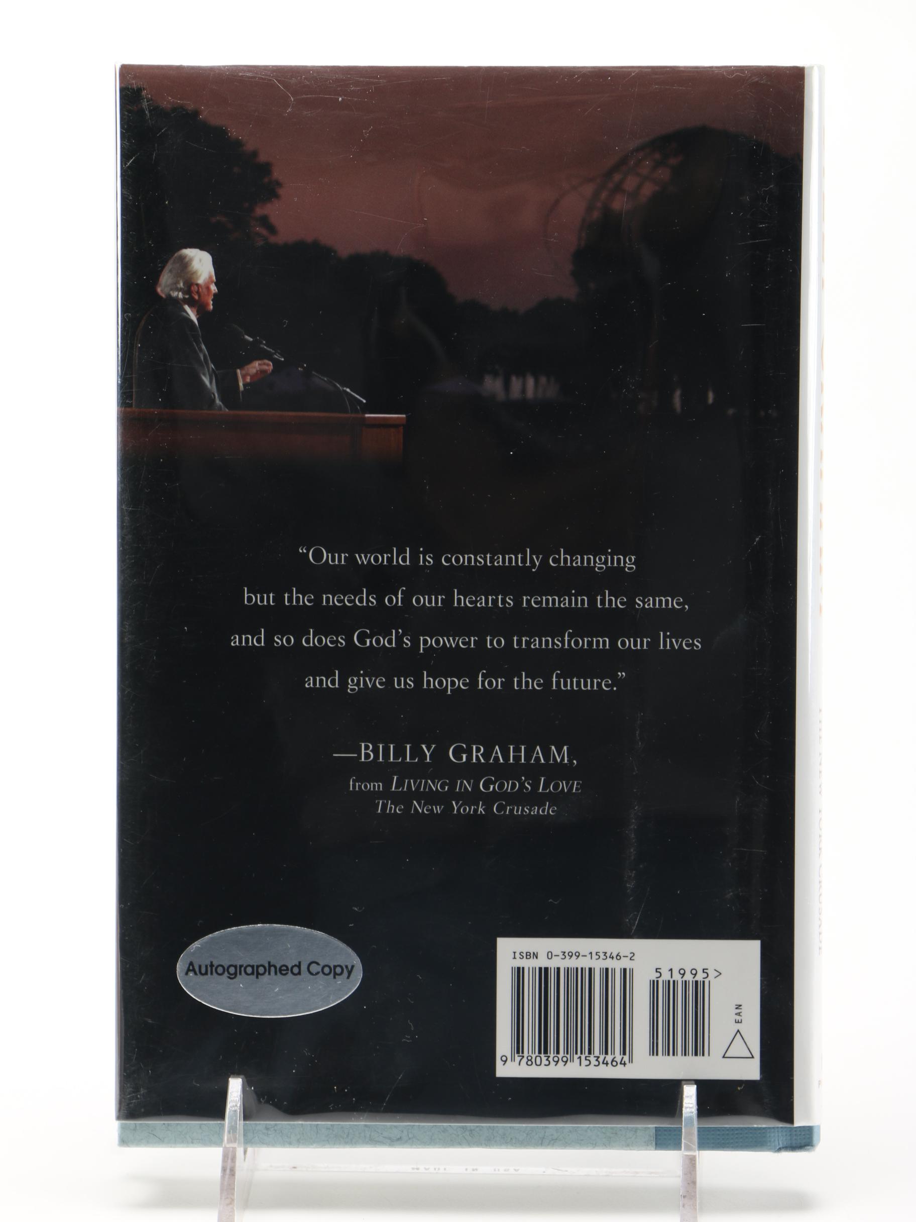 Signed Billy Graham Books