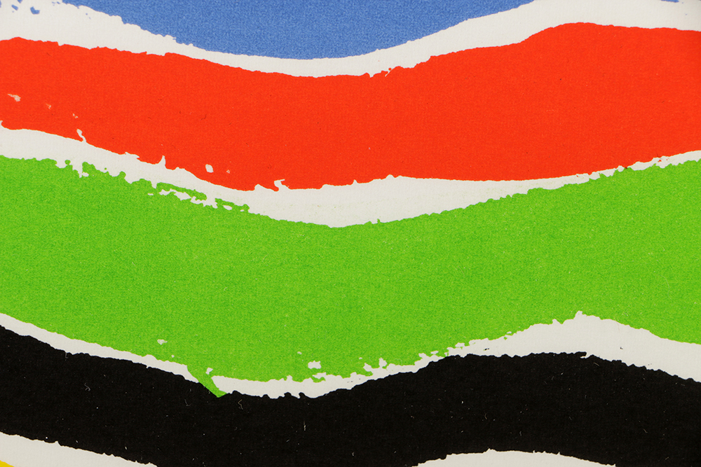 Framed Lithograph Poster "Sonia Delaunay"