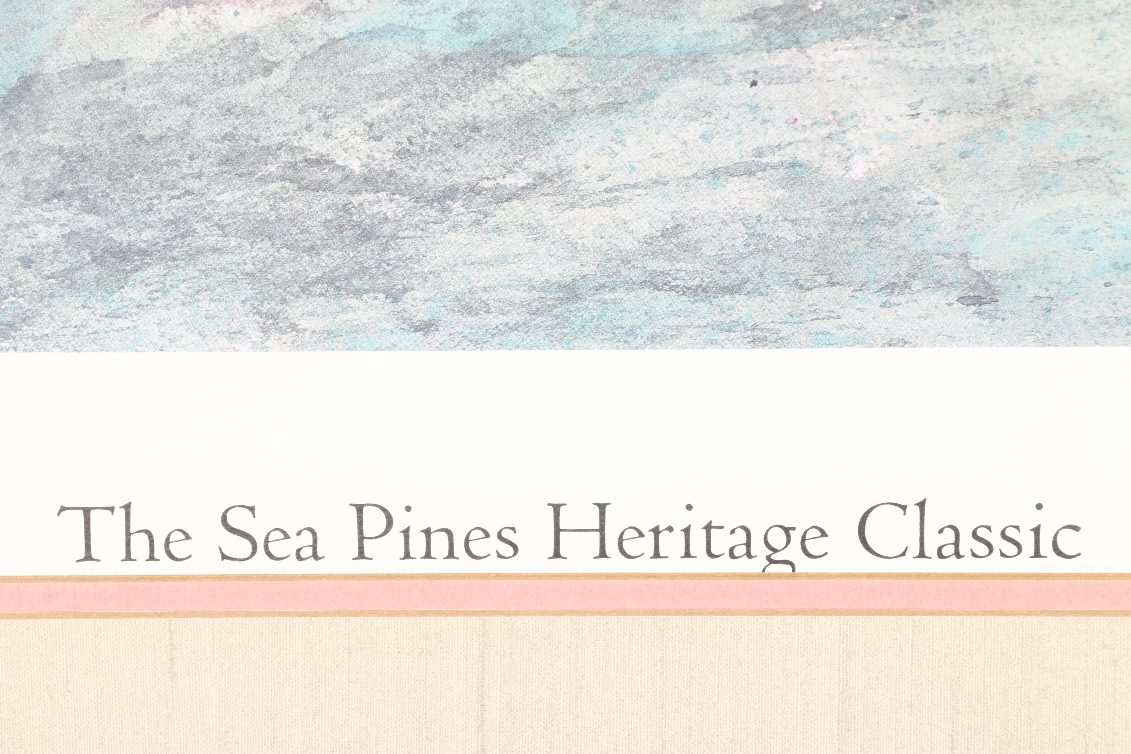 West Fraser 1981 Offset Lithograph "The Sea Pines Heritage Classic"