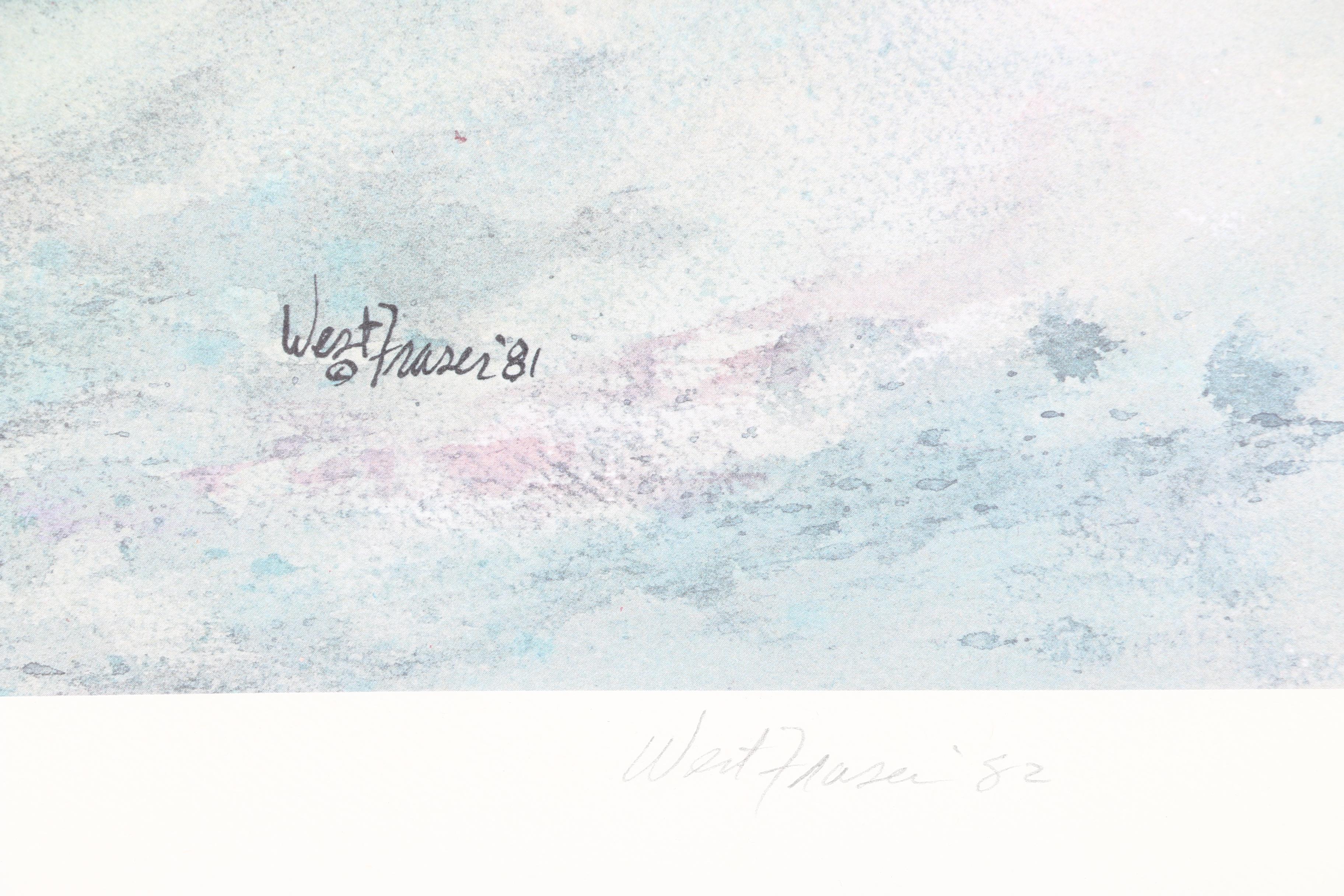 West Fraser 1981 Offset Lithograph "The Sea Pines Heritage Classic"