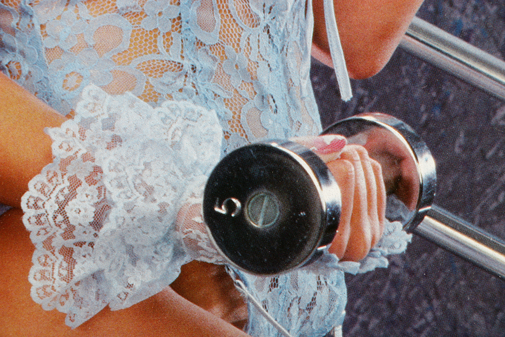 Offset Lithograph Motivational Poster "Weights & Lace II"