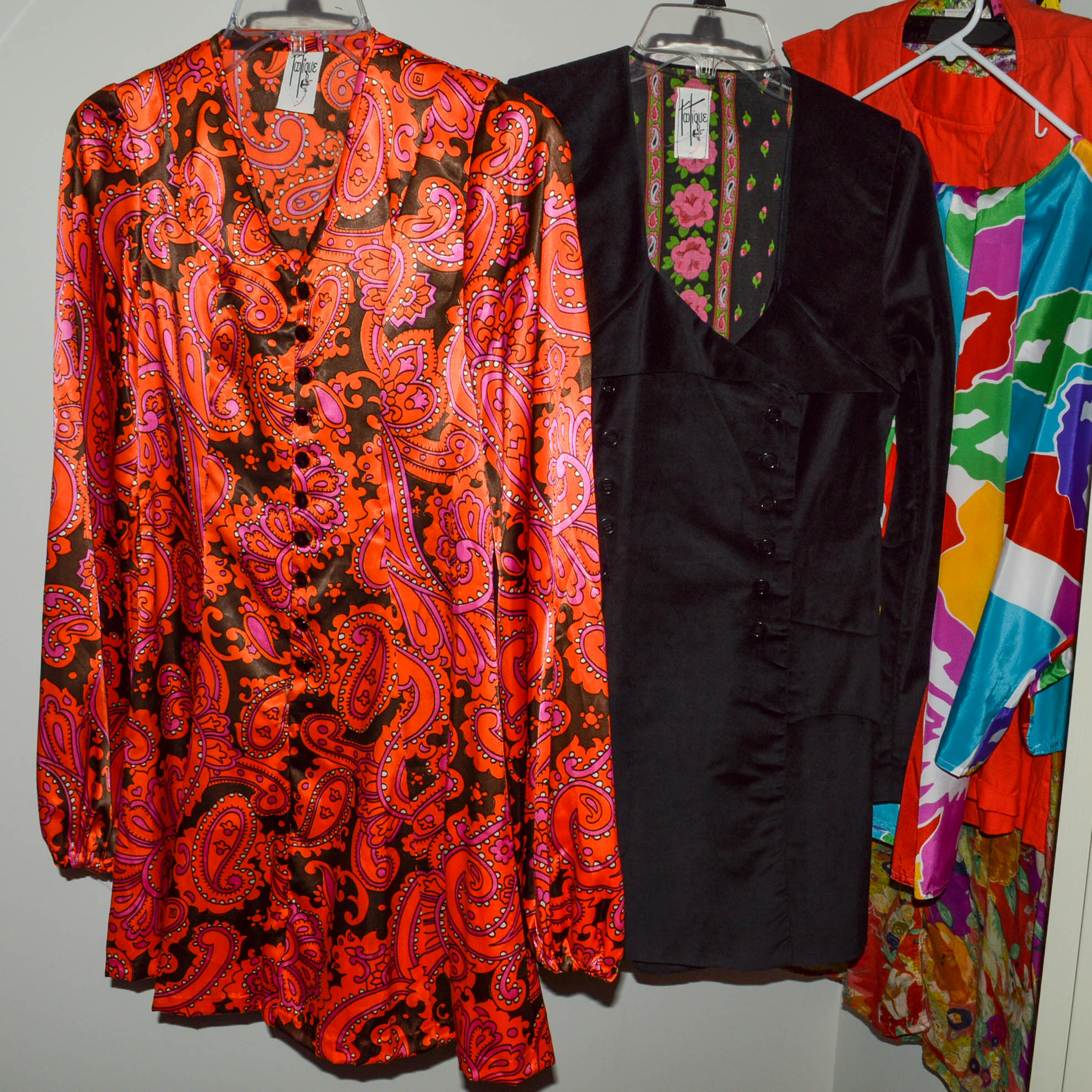 Collection of 1960s and 70s Vintage Clothing