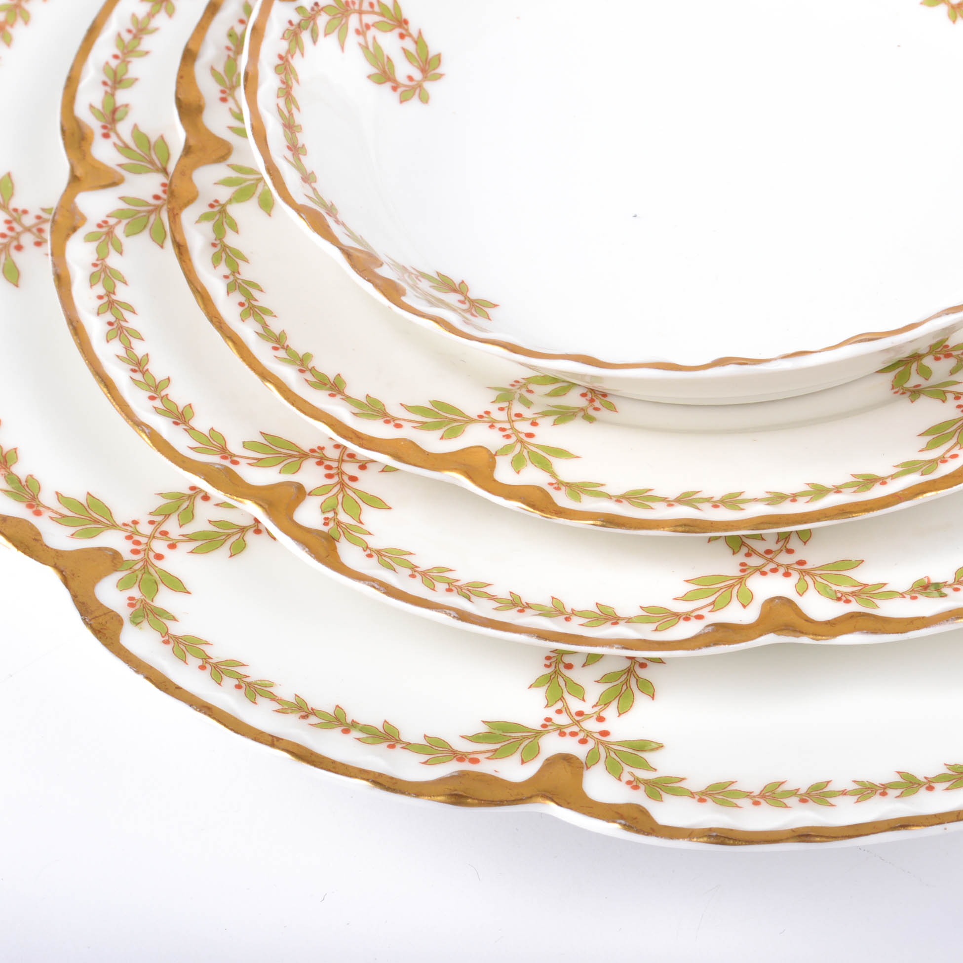 Generous Set of Pre-1930s Haviland Limoges China