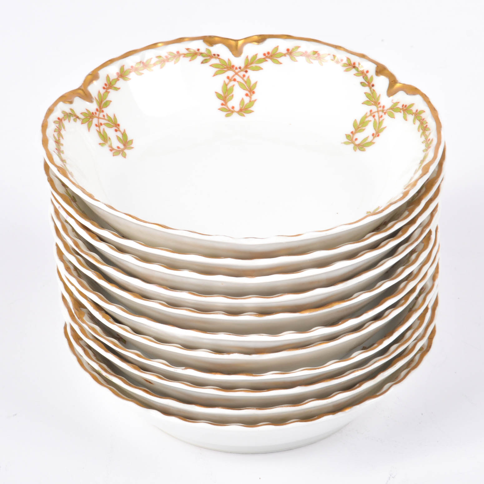 Generous Set of Pre-1930s Haviland Limoges China